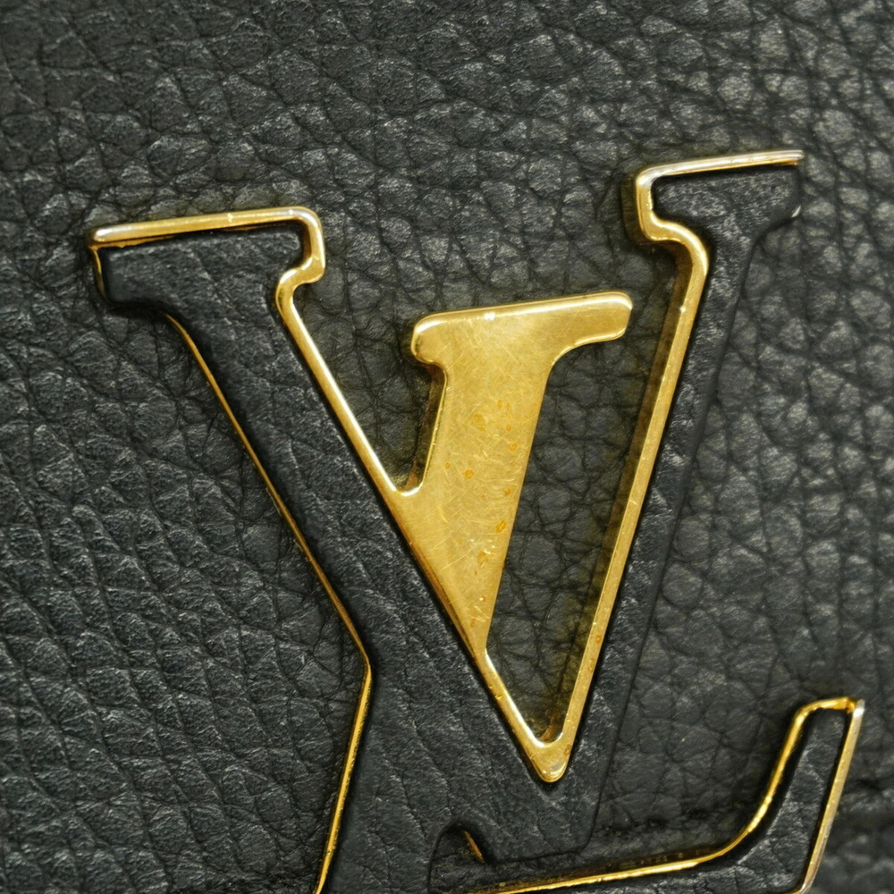 Louis Vuitton Long Wallet, Taurillon Leather, Portefeuille Capucines, M61248,... - Picture 7 of 8